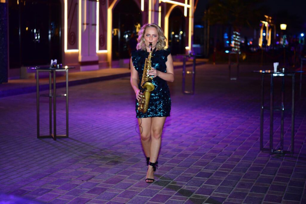 GF Saxophonist GAE events Dubai UAE 8