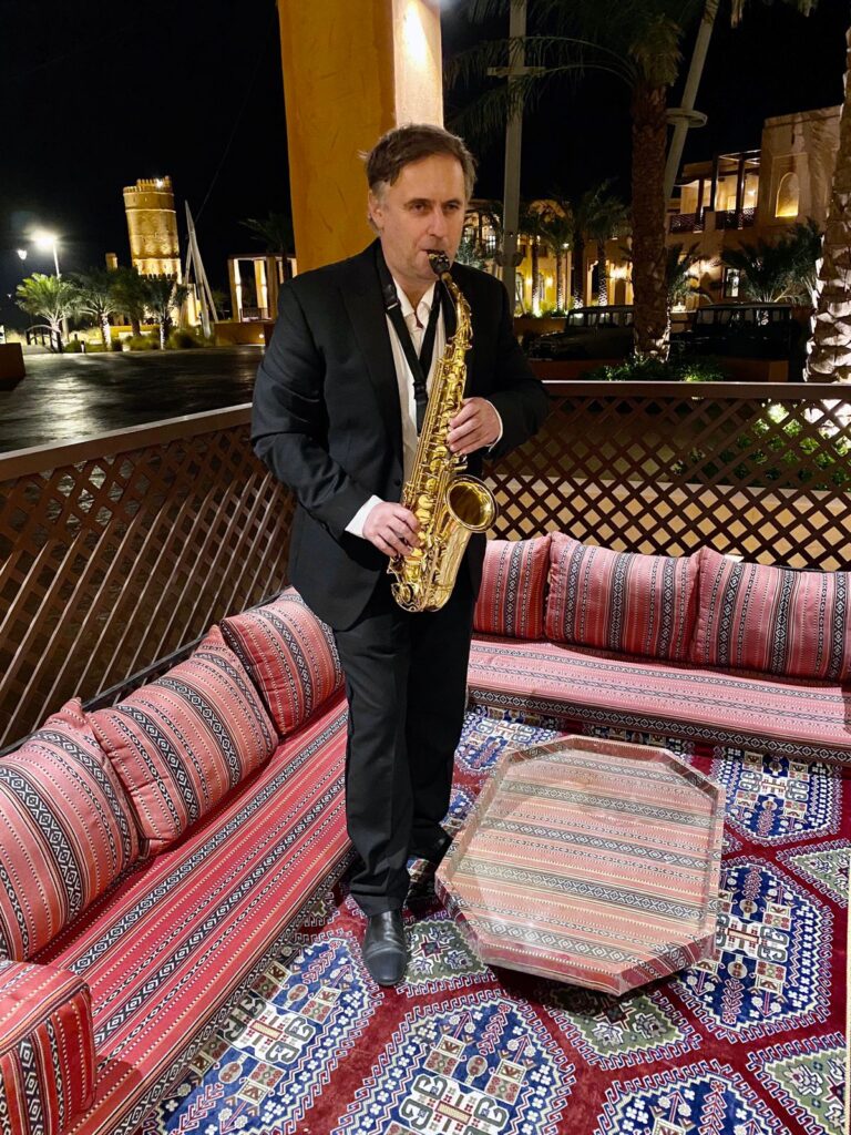 IA Saxophonist Gae events Dubai UAE 2
