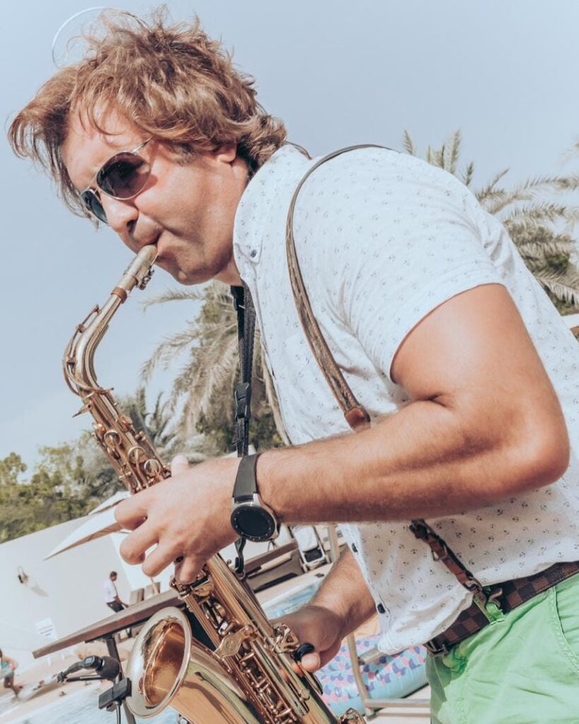 MD Saxophonist Gae events Dubai UAE 9