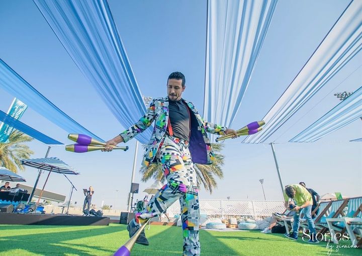 LM Juggler Diabolo Artist Interactive Event GAE EVENTS DUBAI UAE 2