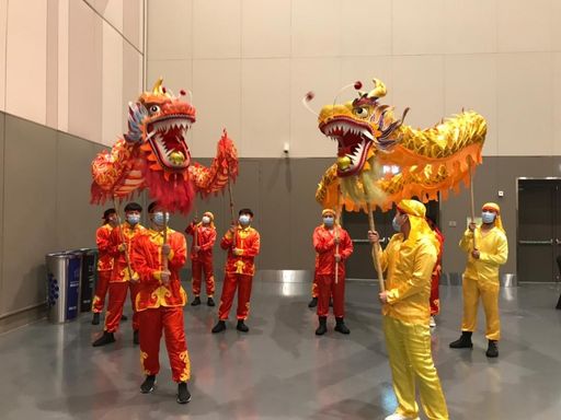 Dragon dance Chinese New Year GAE Events Dubai UAE