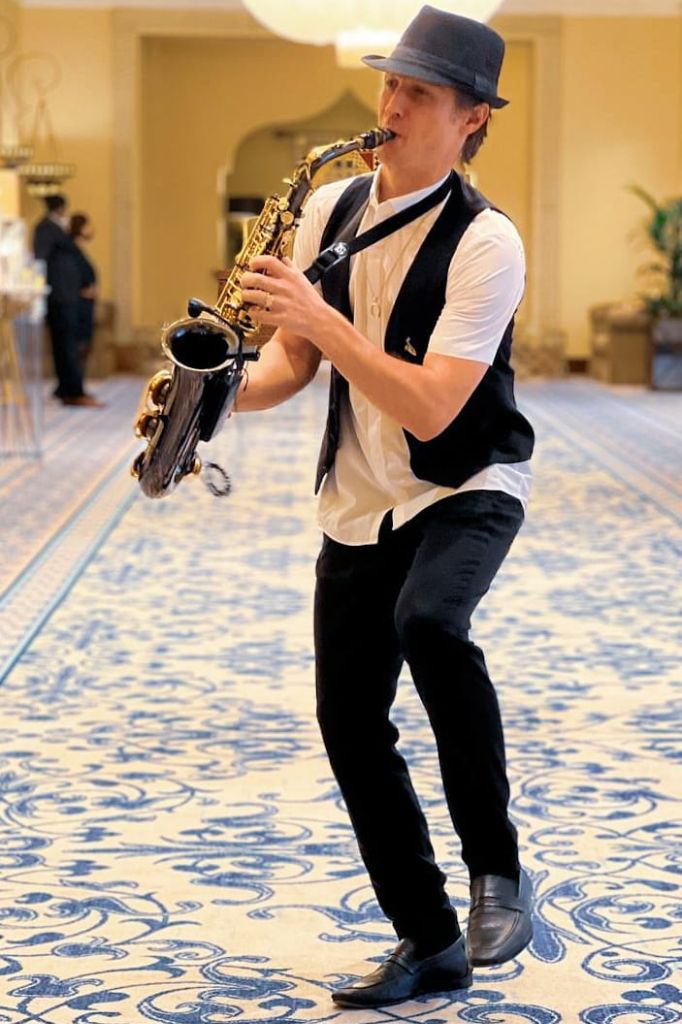 Profile AX Saxophonist GAE Events Dubai UAE