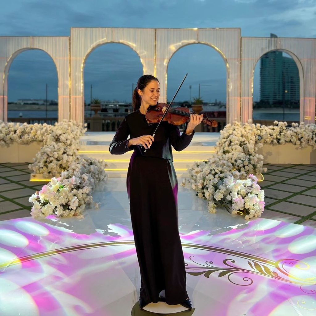 EP Violinist GAE Events Dubai UAE 1