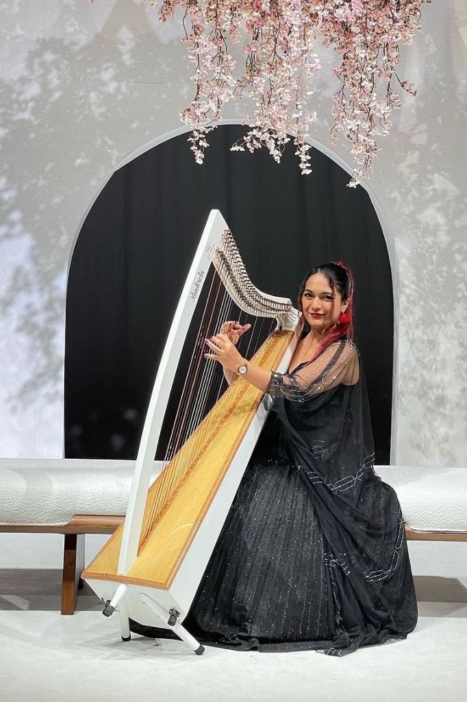 XA Harpist GAE Events Dubai UAE9
