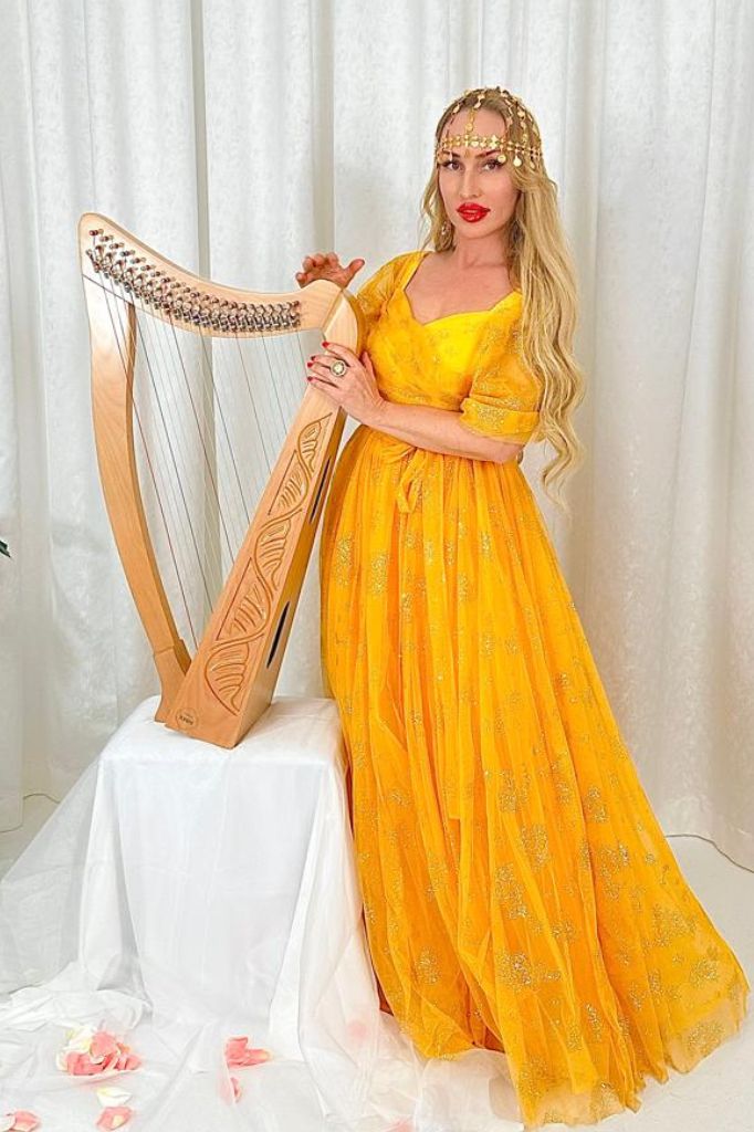VA Harpist Gae Events Dubai Uae 2