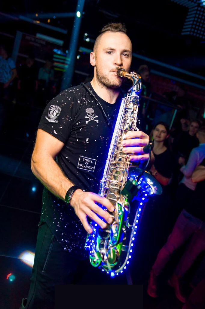 Profile DV Saxophonist GAE Events Dubai UAE