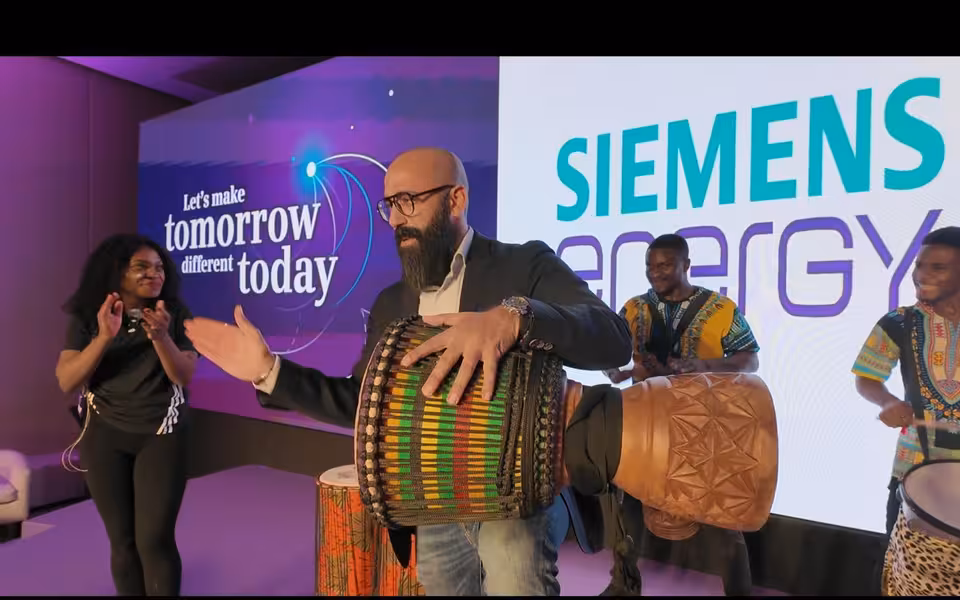 Group drumming workshop
